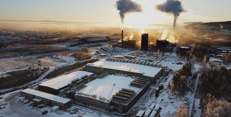 NKT Ground Site Production Snow Steam Sunset